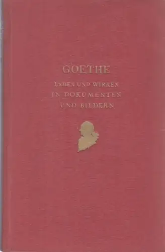 Buch: Goethe, Sein Leben und Wirken. Zellweker, E., Meulenhoff Verlag