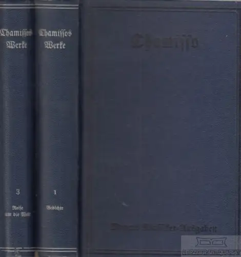Buch: Chamissos Werke, Chamisso. Ca. 1907, Bibliographisches Institut
