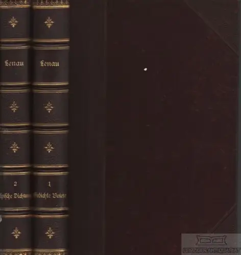 Buch: Lenaus Sämtliche Werke. 2 Bände, Lenau, Nikolaus. 2 Bände, gebraucht, gut
