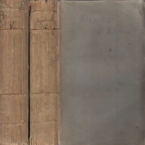 Buch: Klopstocks Werke. Dritter bis Sechster Band, Klopstock, Friedrich Gottlieb