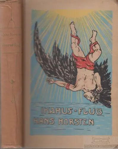 Buch: Ikarusflug, Horsten, Hans, Lindner & Söhne, Verlagsbuchhandlung