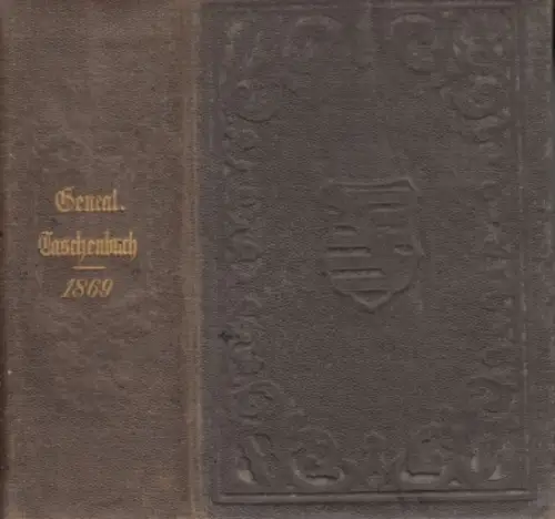 Buch: Gothaisches Genealogisches Taschenbuch 1869. 1869, Justus Perthes