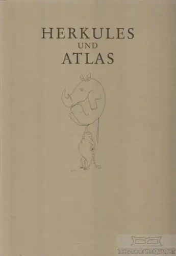 Buch: Herkules und Atlas, Keel, Daniel. 1990, Diogenes Verlag