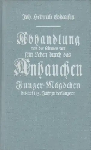 Buch: Der wieder lebende Hermippus. Cohausen, J. H., 1983, Zentralantiquariat