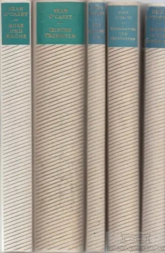 Buch: Werkauswahl in 5 Bänden, O'Casey, Sean. 5 Bände, 1969 ff, Paul List Verlag