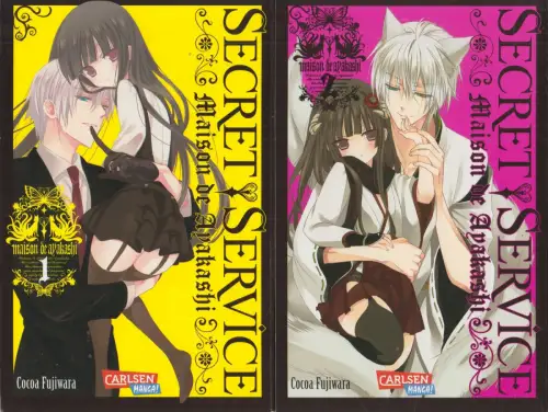 Manga: Secret Service 1+2, Cocoa Fujiwara, Carlsen Manga, 2 Bände, Mystery
