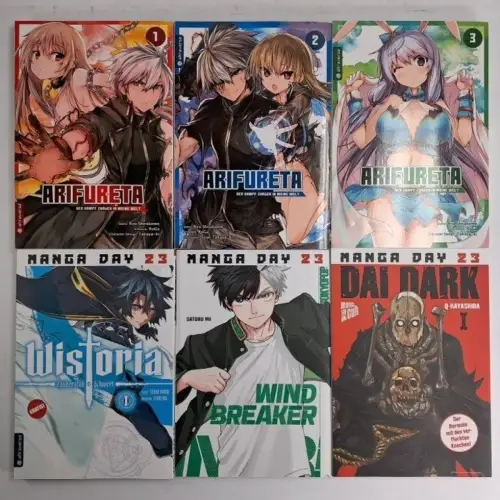 Manga: Arifureta - Der Kampf zurück in meine Welt 1-3 + 3 Gratis Mangas! 6 Bände