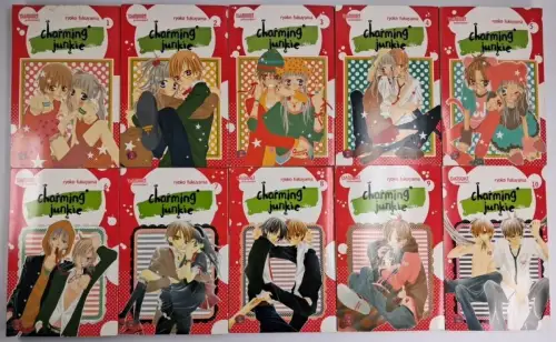Manga: Charming Junkie 1-10, Ryoko Fukuyama, Carlsen, 10 Bände, Daisuki, Shojo