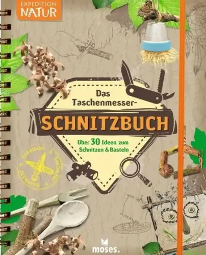 Buch: Das Taschenmesser-Schnitzbuch, Schirdewahn, Sonja, 2018, moses Verlag