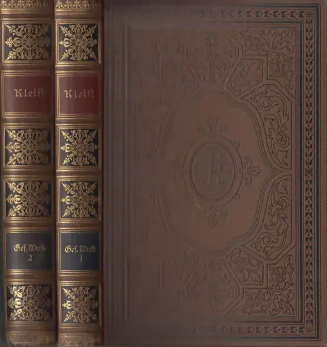 Buch: Heinrich von Kleists Werke 1+2, Bibliographisches Institut, 2 Bände