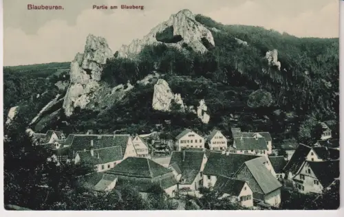 AK Blaubeuren, Partie am Blauberg, R. Kästlen, ungelaufen, gebraucht, gut