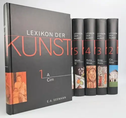 Buch: Lexikon der Kunst, Olbrich, Harald. 7 Bände, 2004, E. A. Seemann Verlag