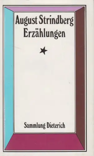 Sammlung Dieterich 280, Erzählungen, August Strindberg. 1988, gebraucht, gut