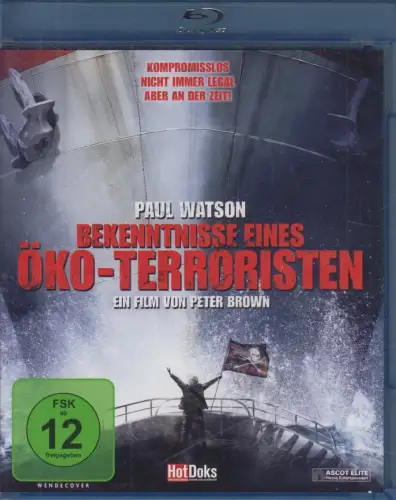 Blu-ray: Paul Watson - Bekenntnisse eines Öko-Terroristen. 2010, Peter Brown