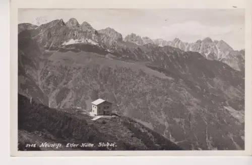 AK Neustift. Elfer-Hütte. Stubai, ca. 1938, Sepp Ritzer & Elis Braunhoft 341094