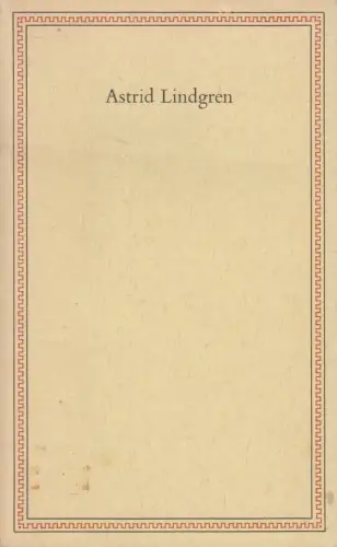 Buch: Astrid Lindgren, Ansprachen anlässlich der Verleihung des Friedenspreises