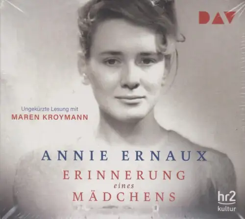 CD-Box: Annie Ernaux - Erinnerung eines Mädchens. 2018, Maren Kroymann, 4 CDs