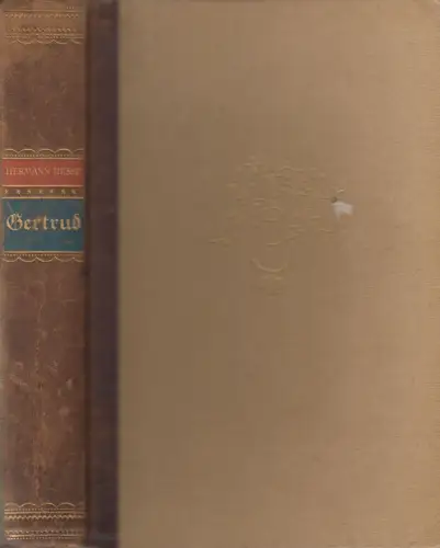 Buch: Gertrud, Roman, Hermann Hesse, um 1930, Deutsche Buch-Gemeinschaft