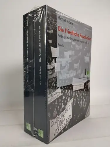 Buch: Die Friedliche Revolution 1+2, Michael Richter, 2 Bände, wie neu!