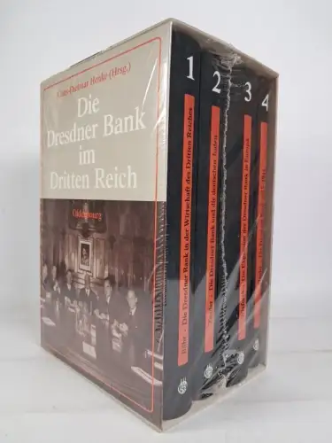 Buch: Die Dresdner Bank im Dritten Reich, Henke, 2006, Oldenbourg, 4 Bände