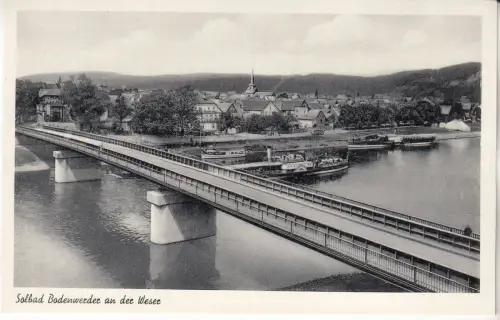 AK Solbad Bodenwerder an der Weser, Schöning & Co., ungelaufen, gebraucht, gut