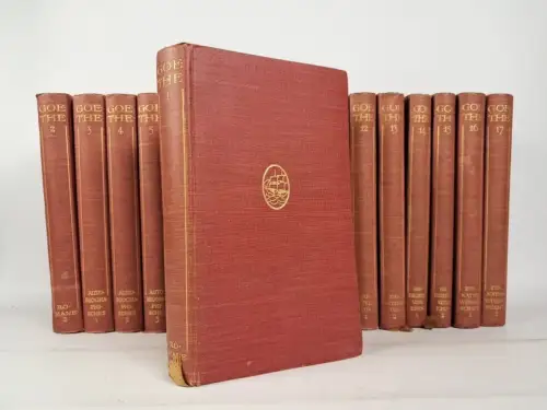 Buch: Johann Wolfgang von Goethe - Sämtliche Werke in 17 Bänden, Insel Verlag