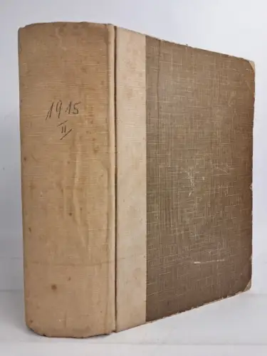 Buch: Die neue Rundschau 1915 Band 2, XXVII. Jahrgang der freien Bühne, Fischer