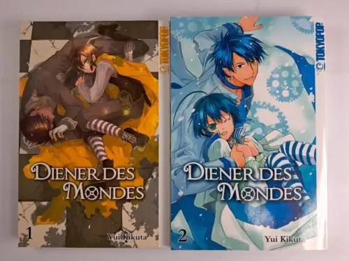 Manga: Diener des Mondes 1+2, Yui Kikuta, Tokyopop, 2 Bände, Fantasy, wie neu!