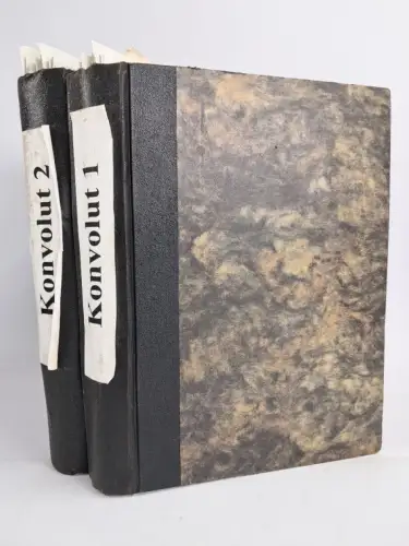 Buch: 2 Bände - Konvolut - Flugschriften - KPD -Zeitschriften RGO, SPD-kritisch