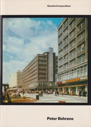 Buch: Peter Behrens, Kadatz,  Hans-Joachim, 1977, E. A. Seemann