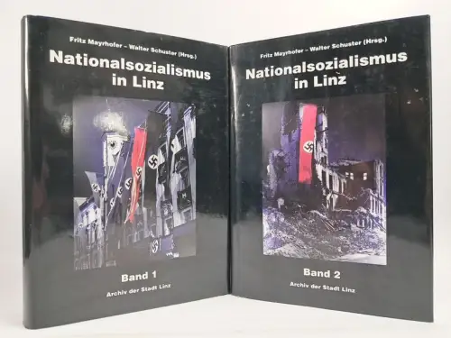 Buch: Nationalsozialismus in Linz. Band 1 + 2, Mayrhofer &  Schuster, 2002