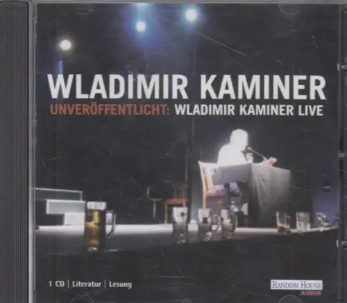 CD: Wladimir Kaminer - Unveröffentlicht. 2005, Live, Random House, sehr gut