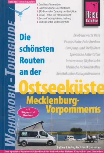 Buch: Wohnmobil-Tourguide Ostseeküste Mecklenburg-Vorpommerns, 2016, sehr gut