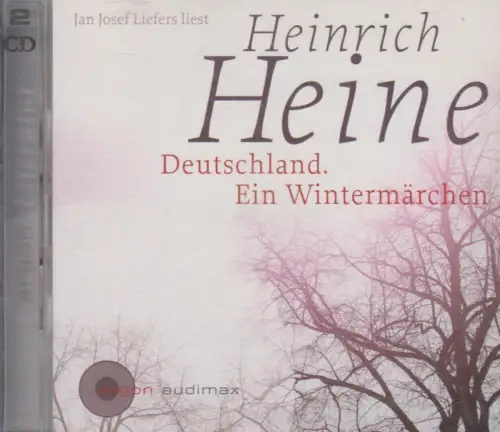 Doppel-CD: Heinrich Heine - Deutschland. Ein Wintermärchen, Jan Joseph Liefers