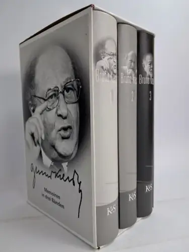 Buch: Bruno Kreisky - Memoiren, 3 Bände im Schuber, 2000, Kremayr & Scheriau