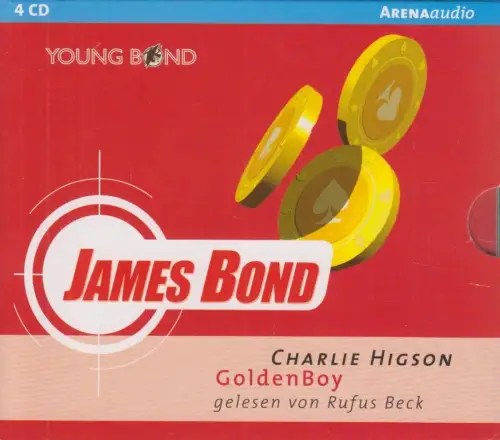 CD-Box: Charlie Higson - Golden Boy. Gelesen von Rufus Beck, Young Bond, 4 CDs