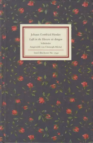 Insel-Bücherei 1249, Laßt in die Herzen sie dringen, Herder, Johann Gottfried