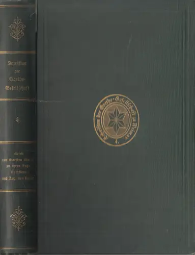 Buch: Schriften der Goethe-Gesellschaft 8, Xenien 1796, 1893, gebraucht, gut