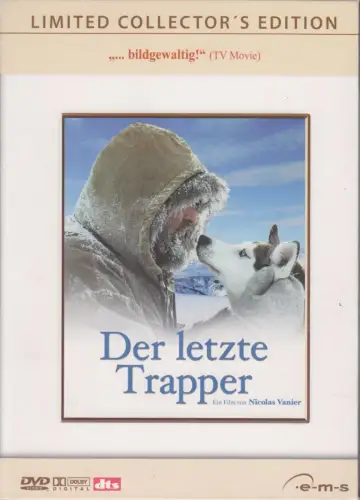 DVD: Der letzte Trapper. 2007. Nicolas Vanier, Dokumentation, gebraucht, gut