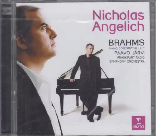 CD: Nicholas Angelich, Brahms Piano Concertos 1-2, 2014, Erato, Klassik, Klavier