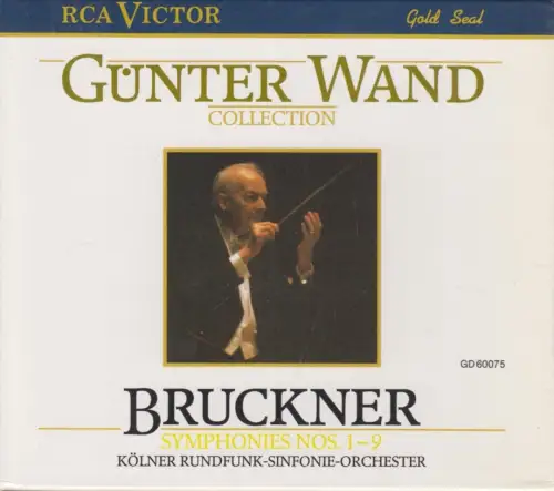 CD-Box: Anton Bruckner, Symphonies Nos. 1-9. 1989, BMG, Klassik, sehr gut