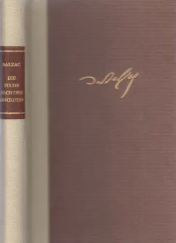 Buch: Die Suche nach dem Absoluten, Balzac, Honore de. Die menschliche Komödie