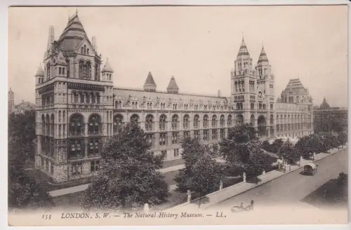 AK London - The Natural History Museum, Postkarte, gelaufen, gebraucht, gut