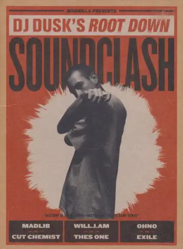 Musik-DVD: DJ Dusks Root Down Soundclash. 2008, Mochilla, Hip Hop, Rap, gut
