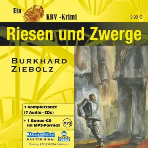 CD-Box: Burkhard Ziebolz - Riesen und Zwerge. 2006, Radioropa, 7-CDs, 1 mp3-CD