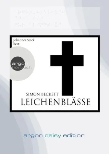 Hörbuch: Simon Beckett - Leichenblässe, gelesen von Johannes Steck, Argon