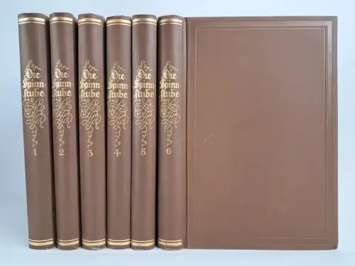 Buch: Die Spinnstube 1-6, W. D. von Horn, 1927, F. W. Hendel Verlag, 6 Bände