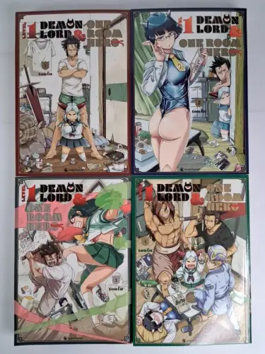 Manga: Level 1 Demon Lord & One Room Hero 1+-4, Toufu, crunchyroll, wie neu