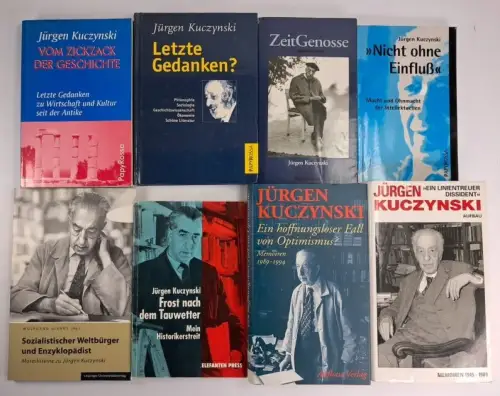 8 Bücher Jürgen Kuczynski