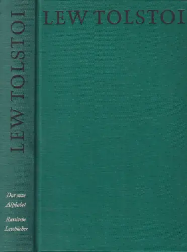Buch: Das neue Alphabet, Russische Lesebücher. Tolstoi, 1968, Rütten & Loening